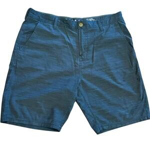 Vissla Mens Size 36 Gray Textured Outdoors Shorts